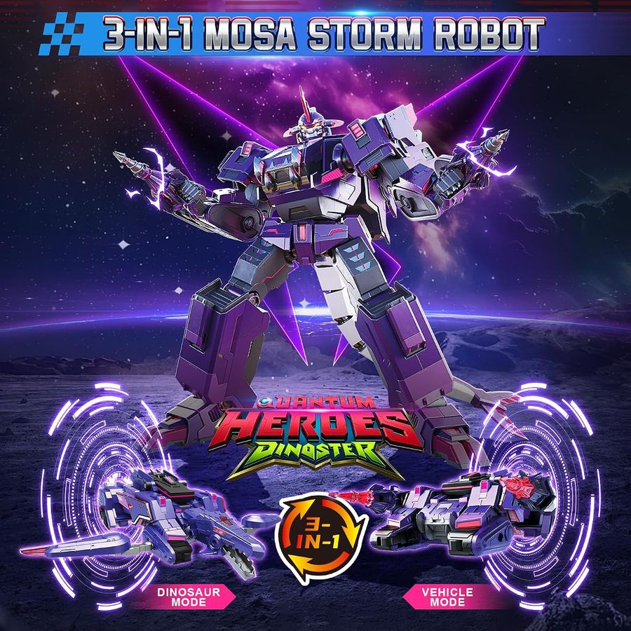 2-Pack Mosa Storm & Frost Zetawing — 2-robot pack