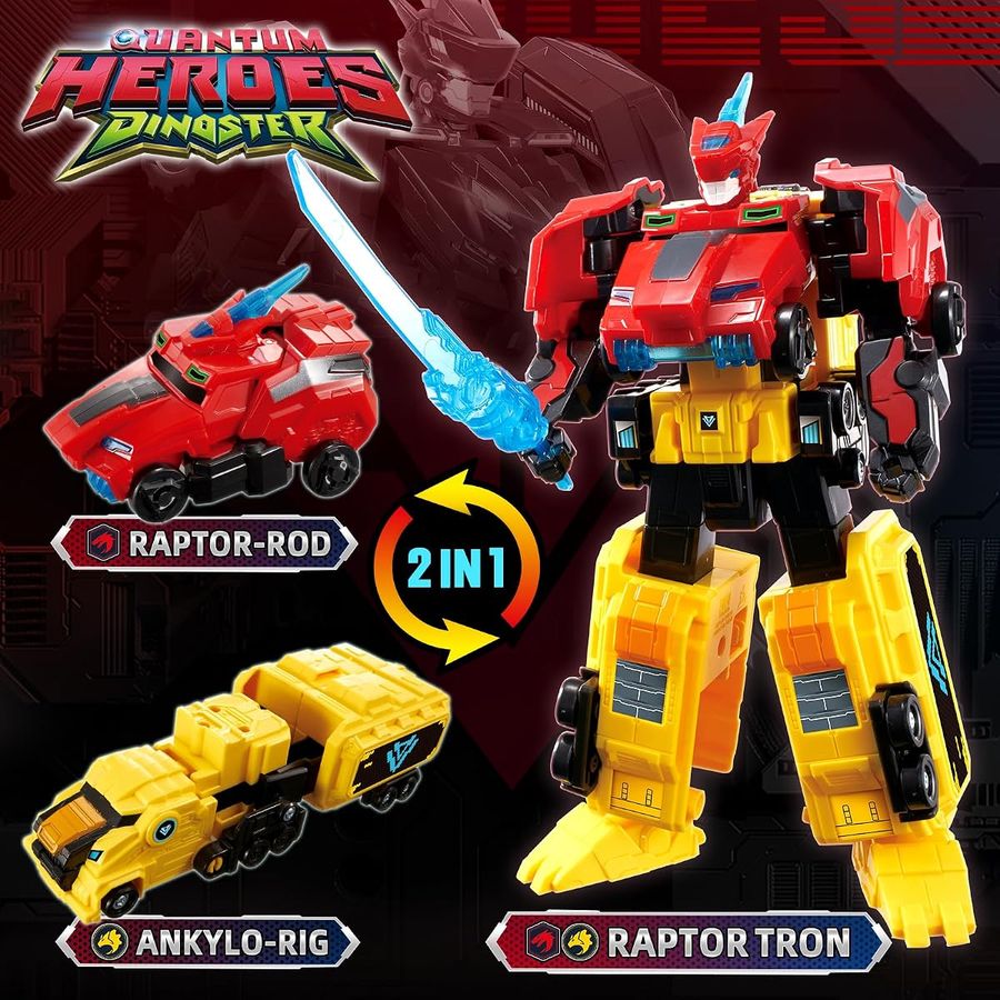 2-Pack Raptor Tron & Raptor Bolt Wing — 2-robot pack